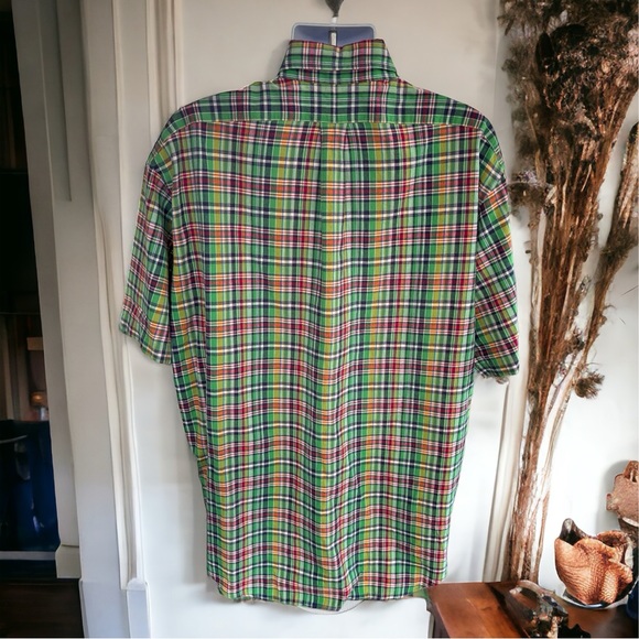 Ralph Lauren “Blake” Blue Label Short Sleeve Shirt, Vintage, Size XL - Picture 2 of 5